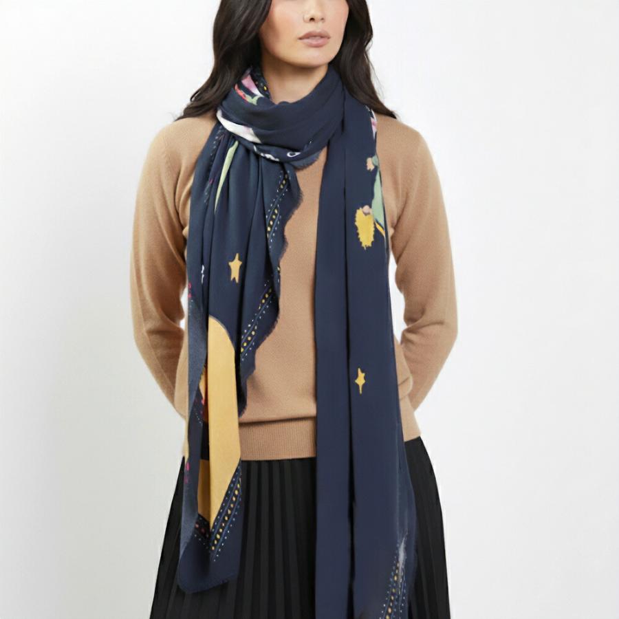 ファリエロ サルティ　Faliero Sarti　ストール　星の王子さま Faliero Sarti（ファリエロサルティ） Des Amis 友達 星の王子さま