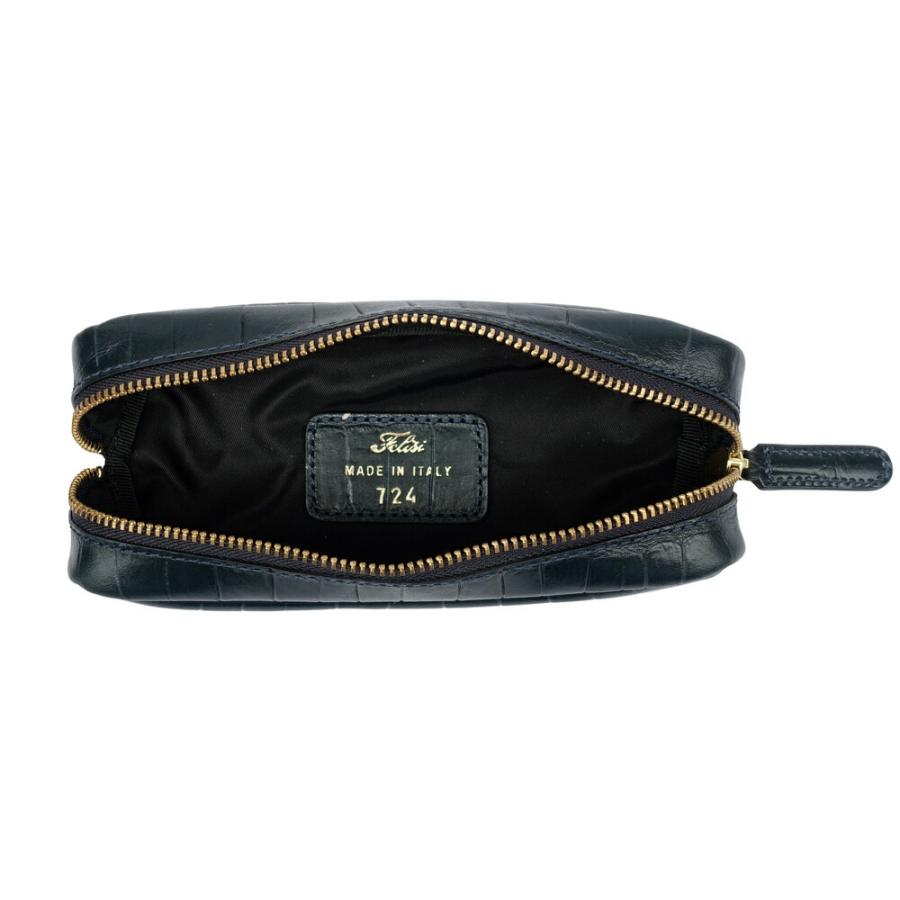 Felisi（フェリージ） クロコ型押しペンケース 724/SA 筆入れ 筆箱