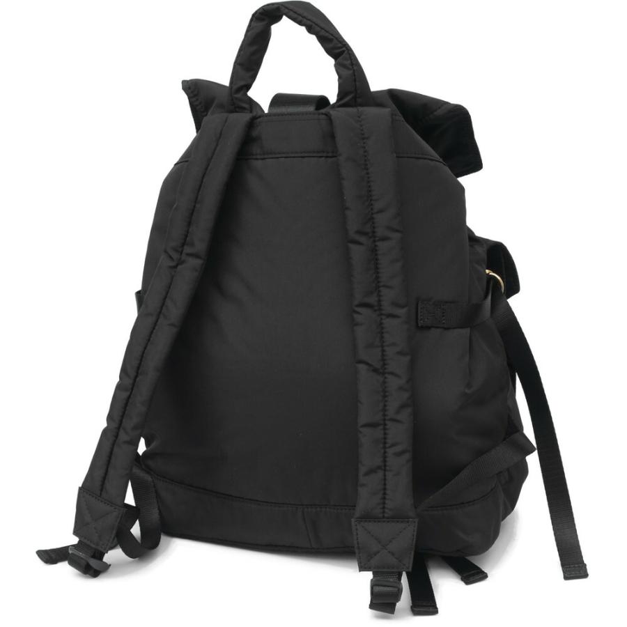 GANNI ガニー リサイクルテックバックパック リュック レディース Recycled Tech Backpack BLACK 099 A4755｜daytripper｜04