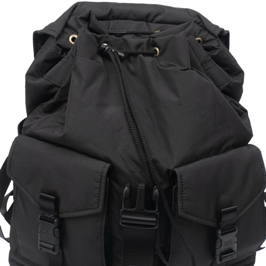 GANNI ガニー リサイクルテックバックパック リュック レディース Recycled Tech Backpack BLACK 099 A4755｜daytripper｜06