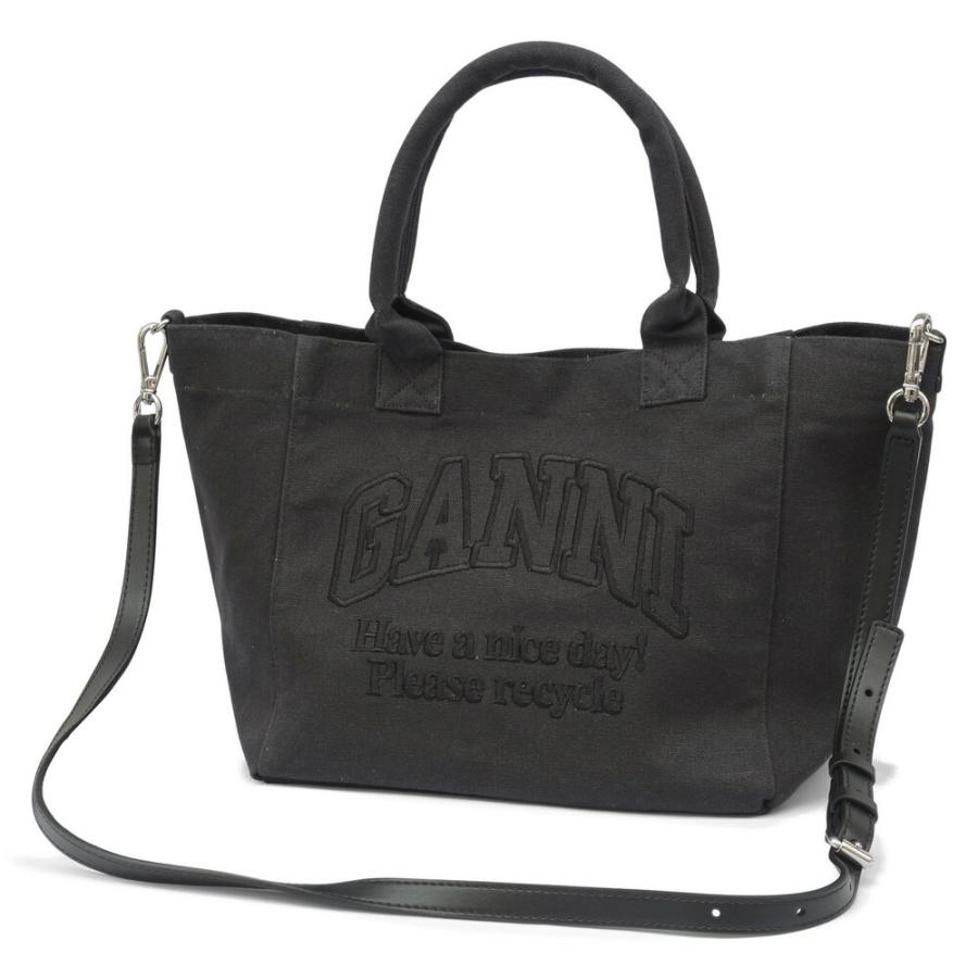 GANNI ガニー 2WAYトートバッグ ショルダーバッグ スモール