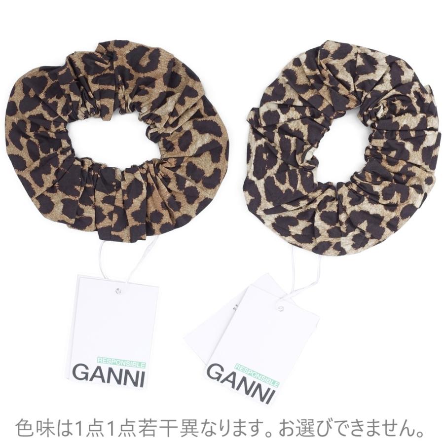 【GANNI】レオパード プリント シュシュ GANNI】レオパード プリント シュシュ (Ganni/ヘアアクセサリー