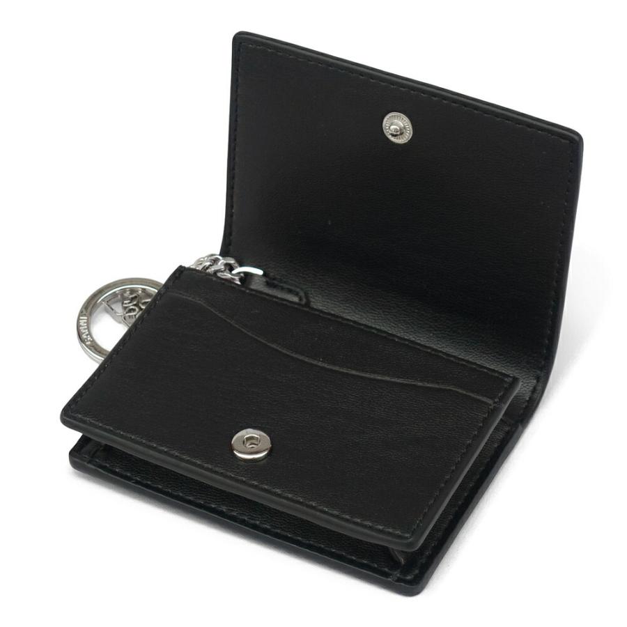 【GANNI】ガニー カードケース ケース ポーチ ブラック ウォレット GANNI 【並行輸入品】ガニ― ストラップ付財布 ウォレット