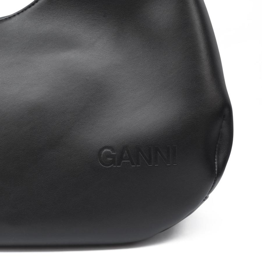 GANNI ガニー レディース リサイクルレザーミディアムホーボー