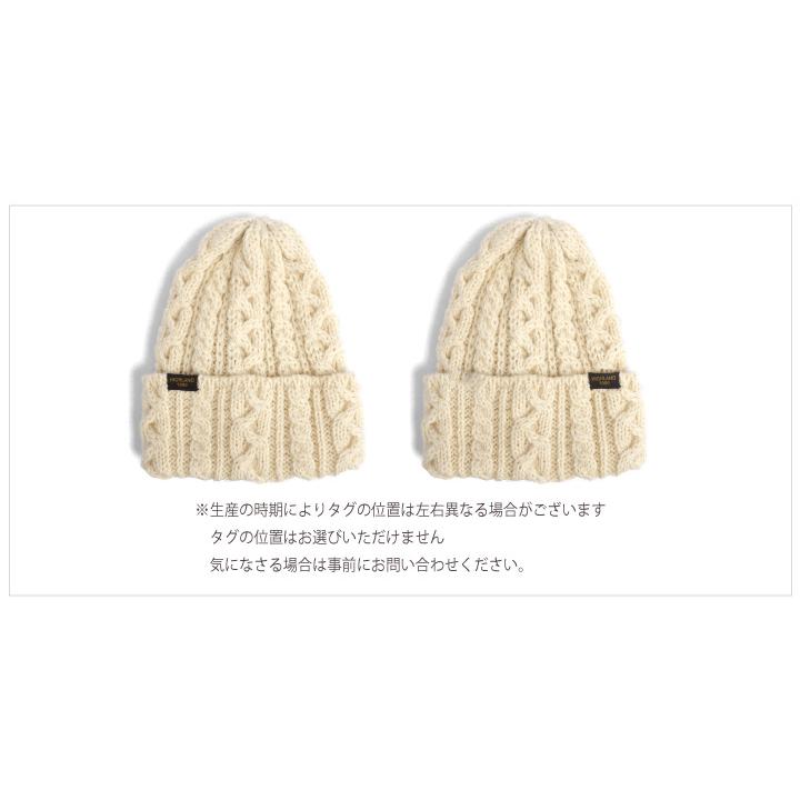 Highland2000 別注 MERINO WOOL  BOBCAP メリノウール スモールタグ付き ニットキャップ 高級素材のボブキャップ プレゼントにも ハイランド2000 ニット帽｜daytripper｜05