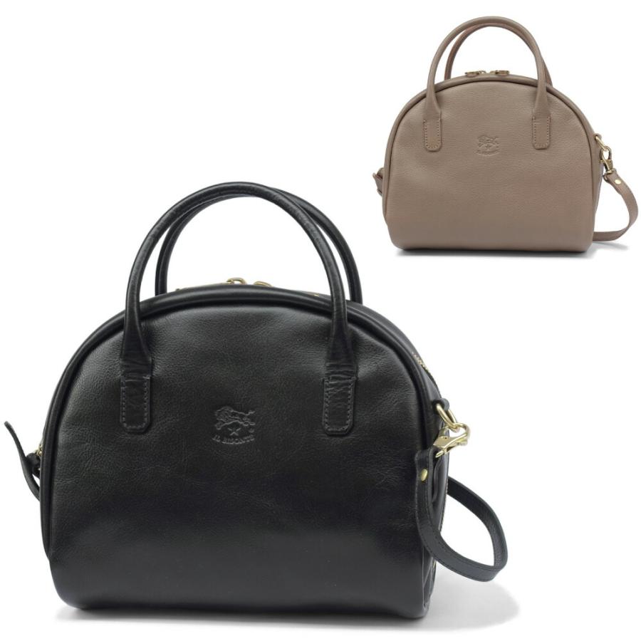 IL BISONTE イルビゾンテ レザー2WAYショルダーバッグ ハンドバッグ 