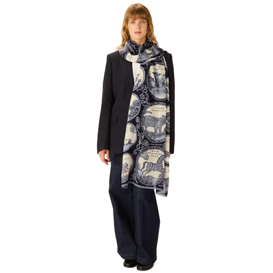 INOUÏ TOOSH ウール100%ストール INOUI TOOSH EDITIONS イヌイエディションズ 100%ウールストール