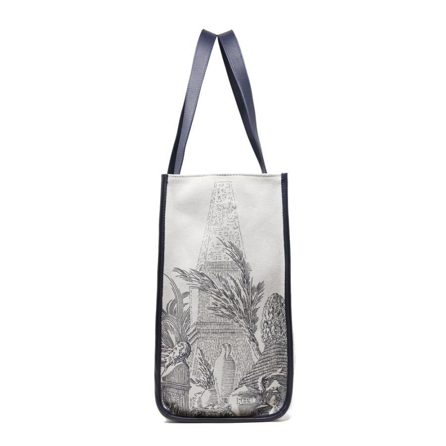 ノマドバッグ ピラネージ 猫 キャンバスコットン トート