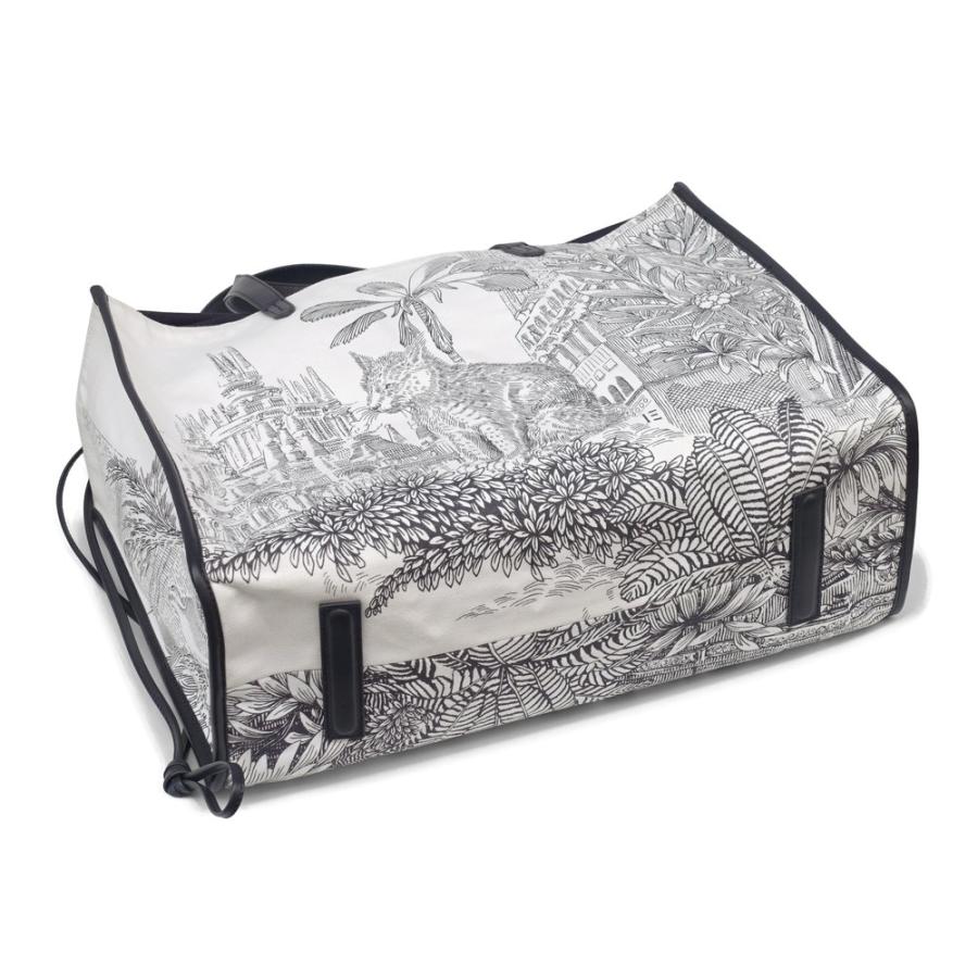 ノマドバッグ ピラネージ 猫 キャンバスコットン トート