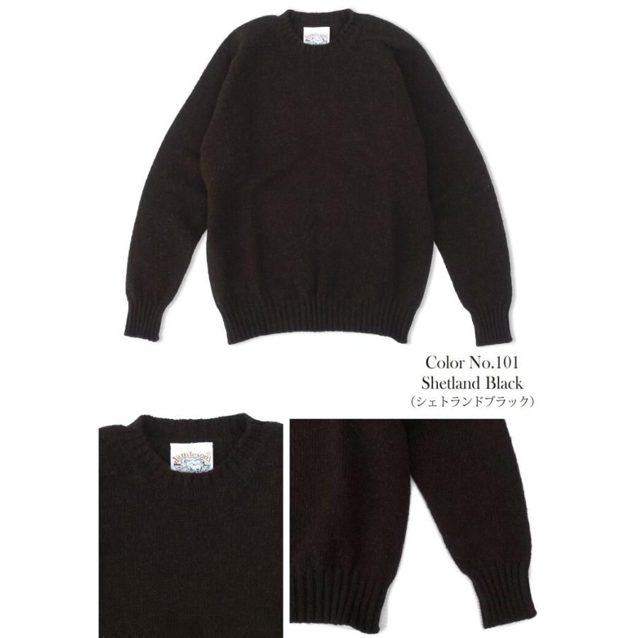 Jamieson's of Shetland Jamieson's ジャミーソンズ クルーネック