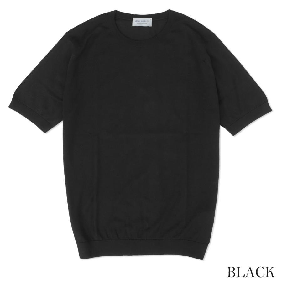 JOHN SMEDLEY ジョンスメドレー KIELL メンズクルーネックシャツ キール Sea Island Cotton100% Crew Neck Shirt モダンフィット プレゼントにも最適