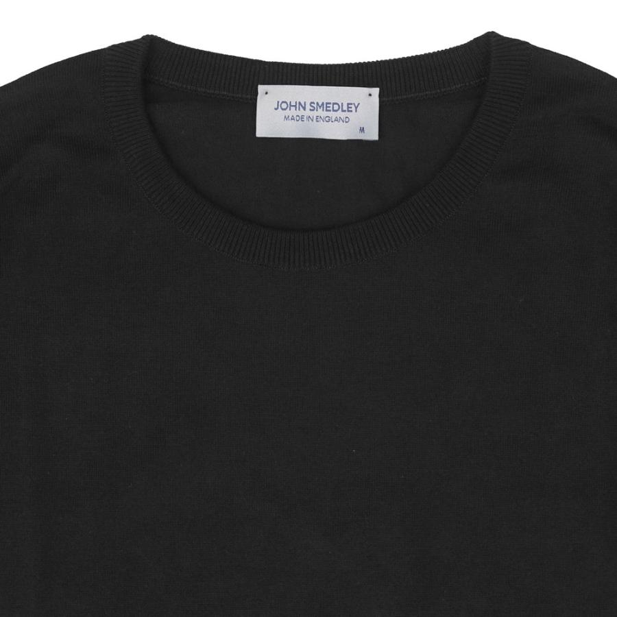 JOHN SMEDLEY ジョンスメドレー KIELL メンズクルーネックシャツ キール Sea Island Cotton100% Crew Neck Shirt モダンフィット プレゼントにも最適