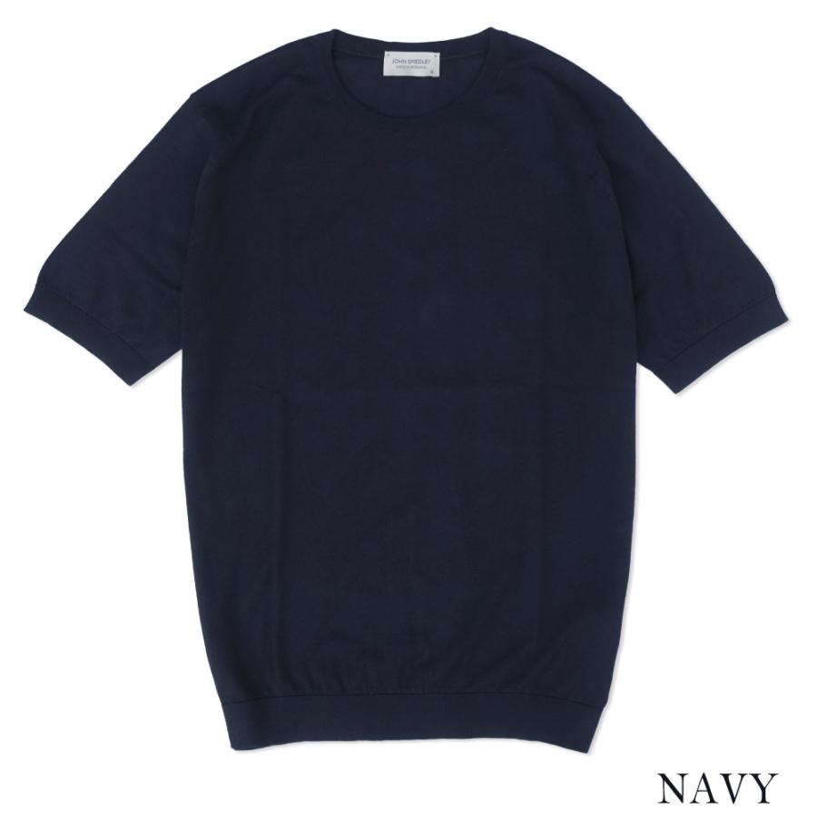 JOHN SMEDLEY ジョンスメドレー KIELL メンズクルーネックシャツ キール Sea Island Cotton100% Crew Neck Shirt モダンフィット プレゼントにも最適
