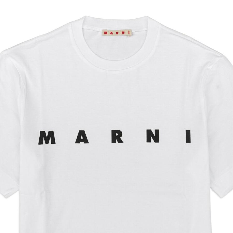 MARNI（マルニ） キッズ ロゴ半袖Tシャツ クルーネック MT135U M002MV