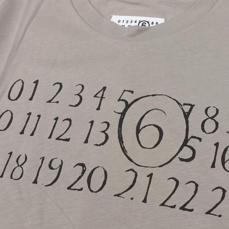 MM6 エムエムシックス Maison Margiela メゾンマルジェラ キッズ 半袖Tシャツ ロゴ MM6T152U M61020 ブラック グレー ホワイト 大人もOKの画像