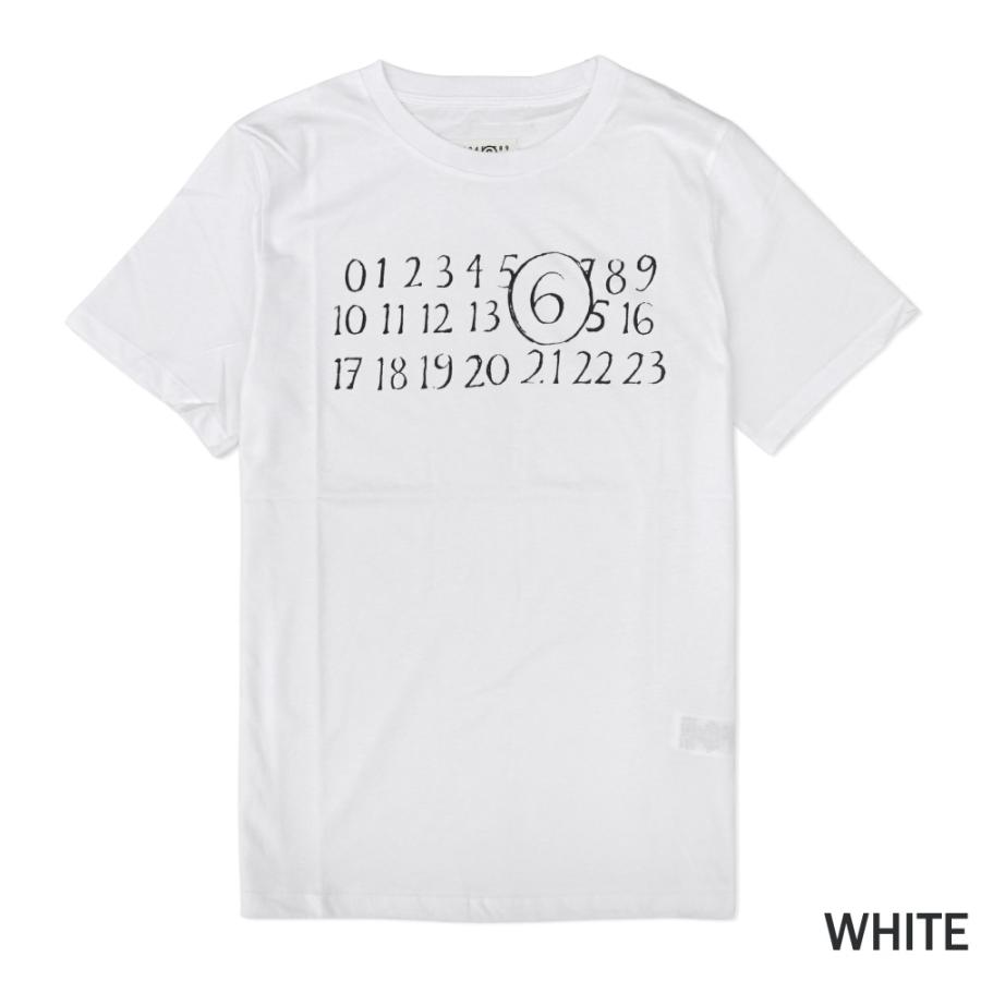 MM6 MAISON MARGIELAホワイト数字プリントTシャツ 半袖 12Y MM6 エムエムシックス Maison Margiela メゾンマルジェラ キッズ 半袖T