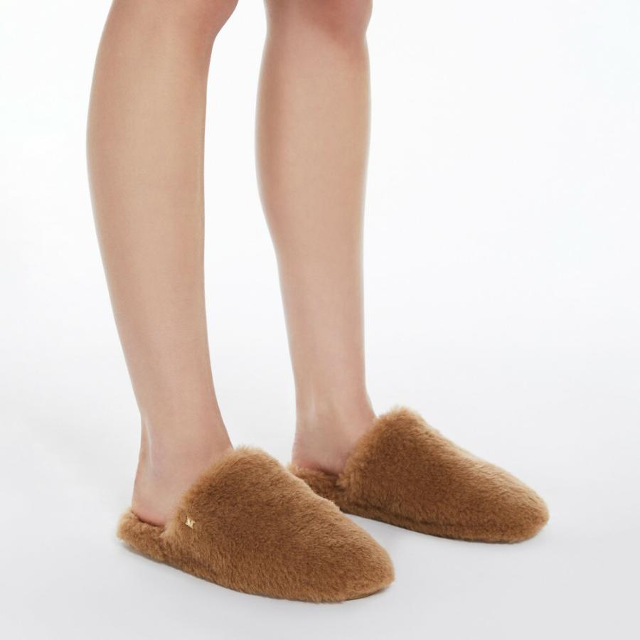 Max Mara MAX MARA マックスマーラ テディスリッパ― テディベア  