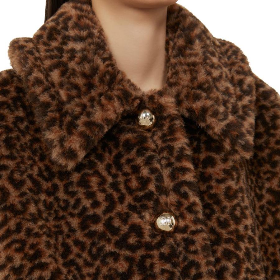 Max Mara（マックスマーラ） TITTY10 ケープ ティッティ レオパード柄