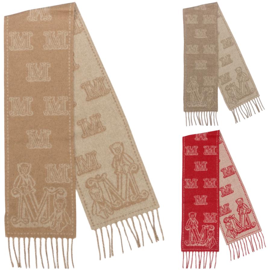 Max Mara（マックスマーラ） WSANIMA ジャカードカシミアスカーフ