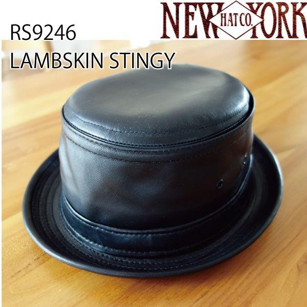 NEW YORK HAT（ニューヨークハット） ラムスキンスティンジーハット