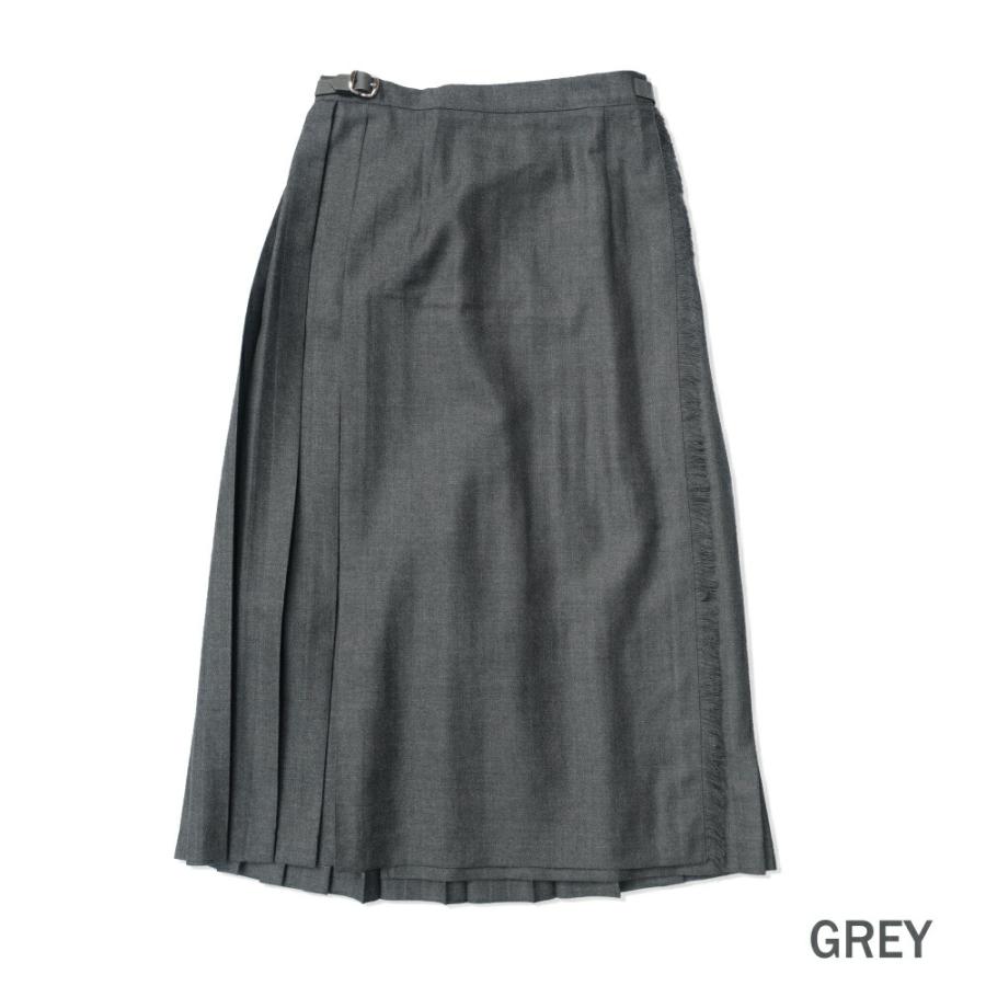 BLAMINK◇ロングスカート/36/レーヨン/グリーン/7924-299-0234 シルク