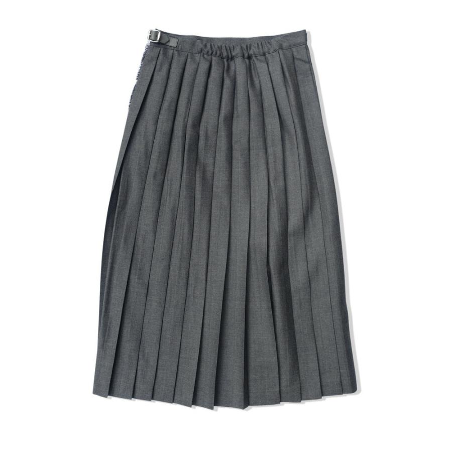 Jean Paul GAULTIER FEMME◇ロングスカート/40/ポリエステル/BLK/無地