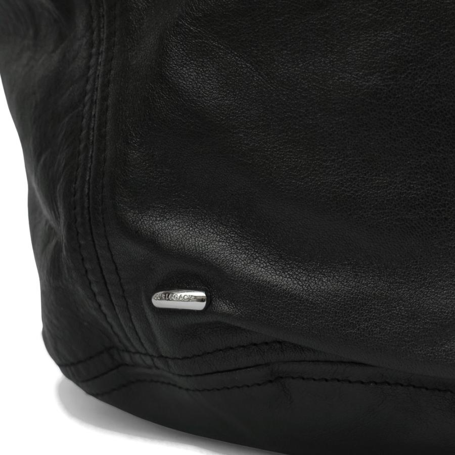 OUR LEGACY アワーレガシー ドリップバッグ ショルダーバッグ DRIP BAG Black Leather A2258DMBの画像