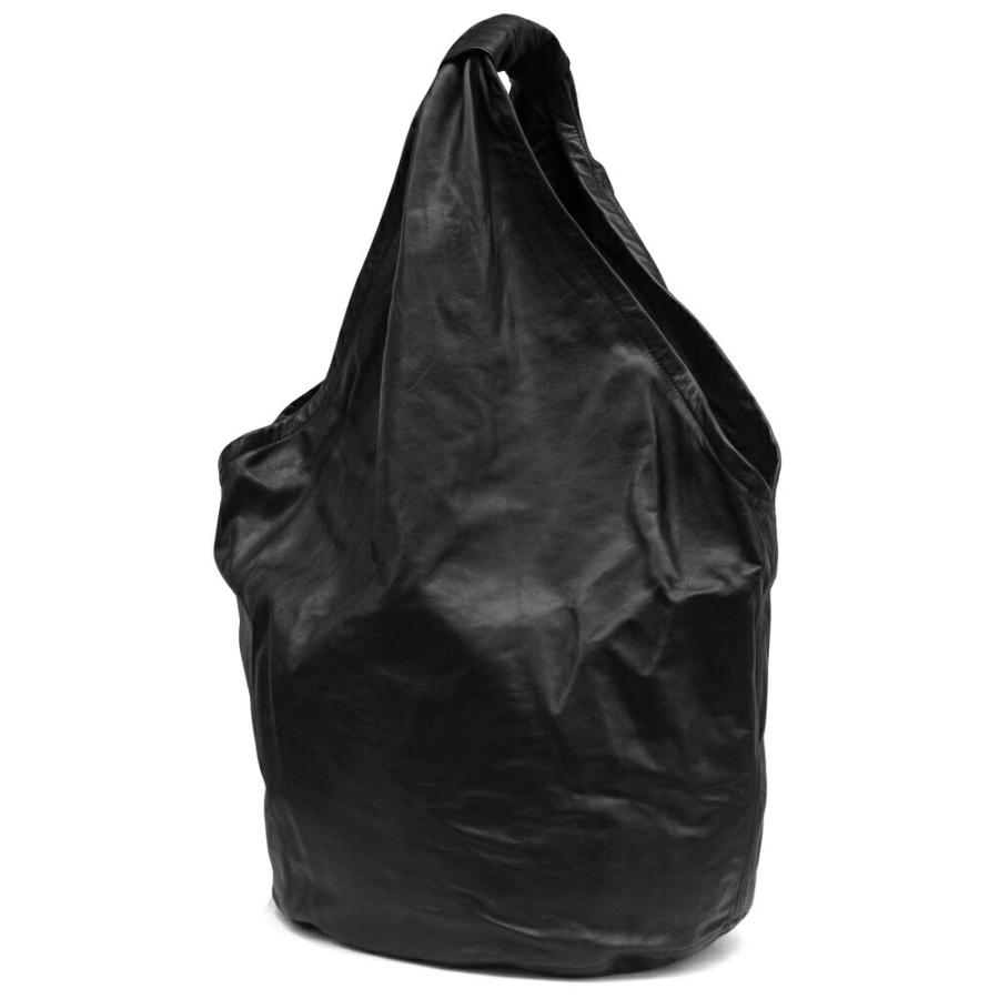 OUR LEGACY アワーレガシー ドリップバッグ ショルダーバッグ DRIP BAG Black Leather A2258DMBの画像