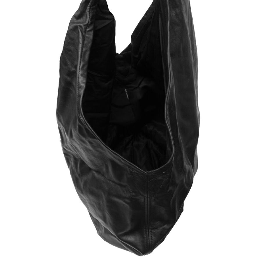 OUR LEGACY アワーレガシー ドリップバッグ ショルダーバッグ DRIP BAG Black Leather A2258DMBの画像