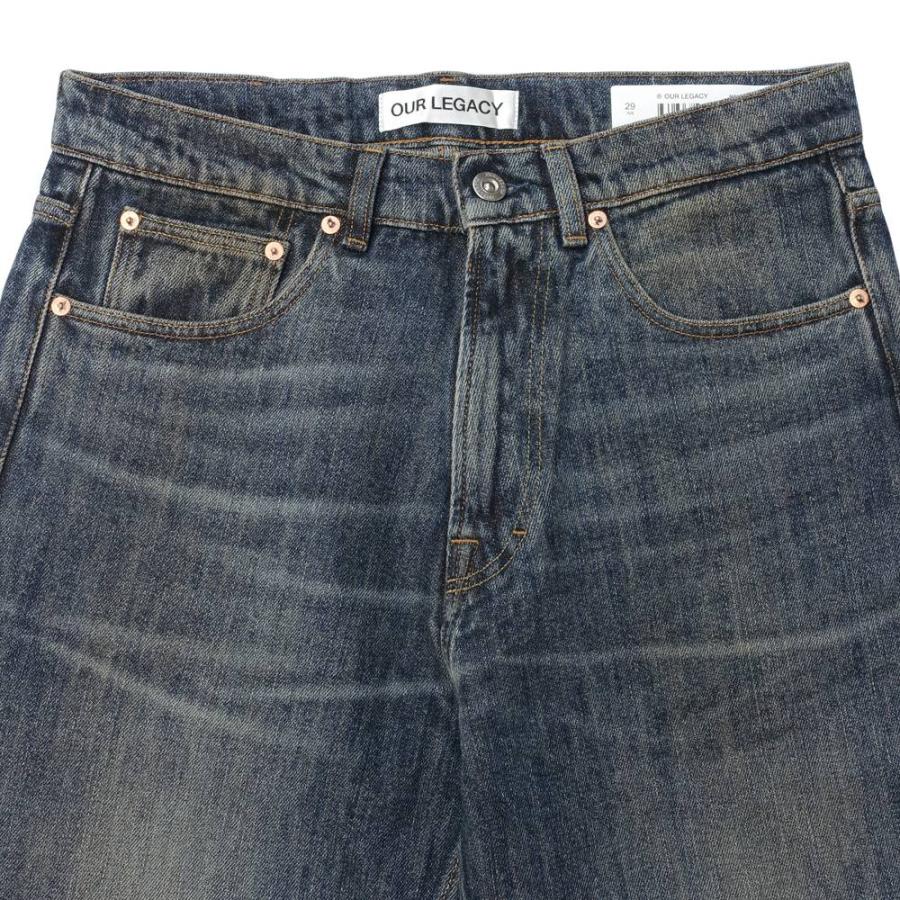 OUR LEGACY アワーレガシー デニム THIRD CUT DENIM Rocker Storm Wash M2265TR ワイドストレートレッグ リラックスフィット ロッカーストームウォッシュの画像