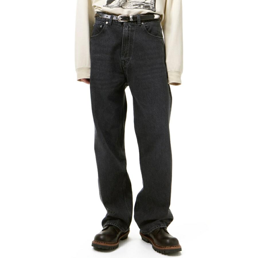 OUR LEGACY アワーレガシー デニム THIRD CUT DENIM Supergrey Wash M4195TS ワイドストレートレッグ リラックスフィット スーパーグレーウォッシュの画像