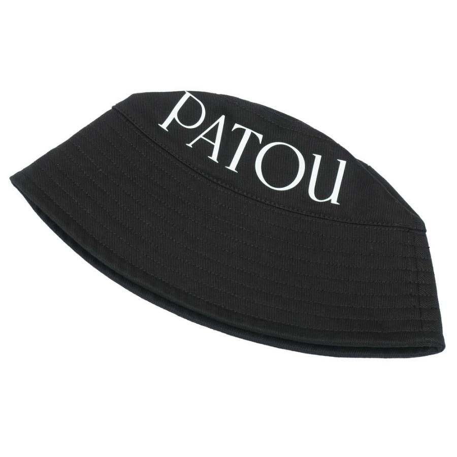 PATOU パトゥ コットンバケットハット 帽子 日よけ AC0270132 999B BLACK｜daytripper｜05