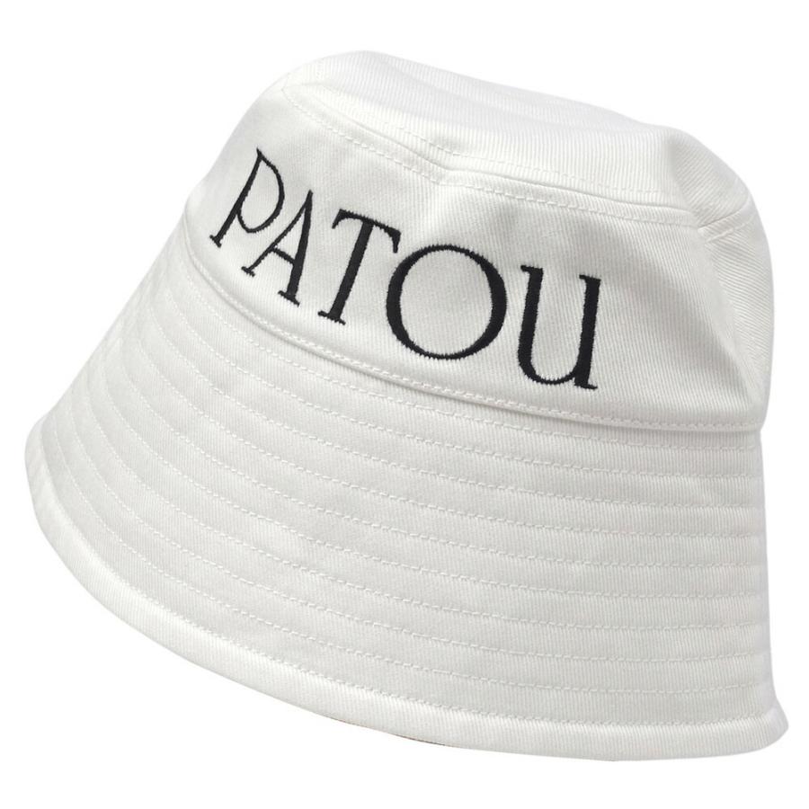 PATOU パトゥ コットンバケットハット 帽子 日よけ AC0270132 BUCKET HAT 001W WHITE｜daytripper｜02