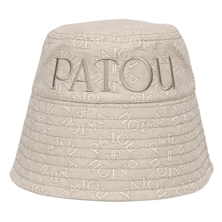 PATOU パトゥ オーガニックコットンジャガード バケットハット メダリオン 帽子 日よけ AC02701335100 MEDALLION