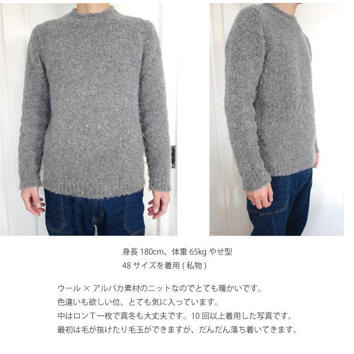 Roberto Collina ロベルトコリーナ ウール アルパカ メンズ クルーネックセーター Mens Rb501 プレゼントにも最適 Roberto 501 Day Tripper 通販 Yahoo ショッピング