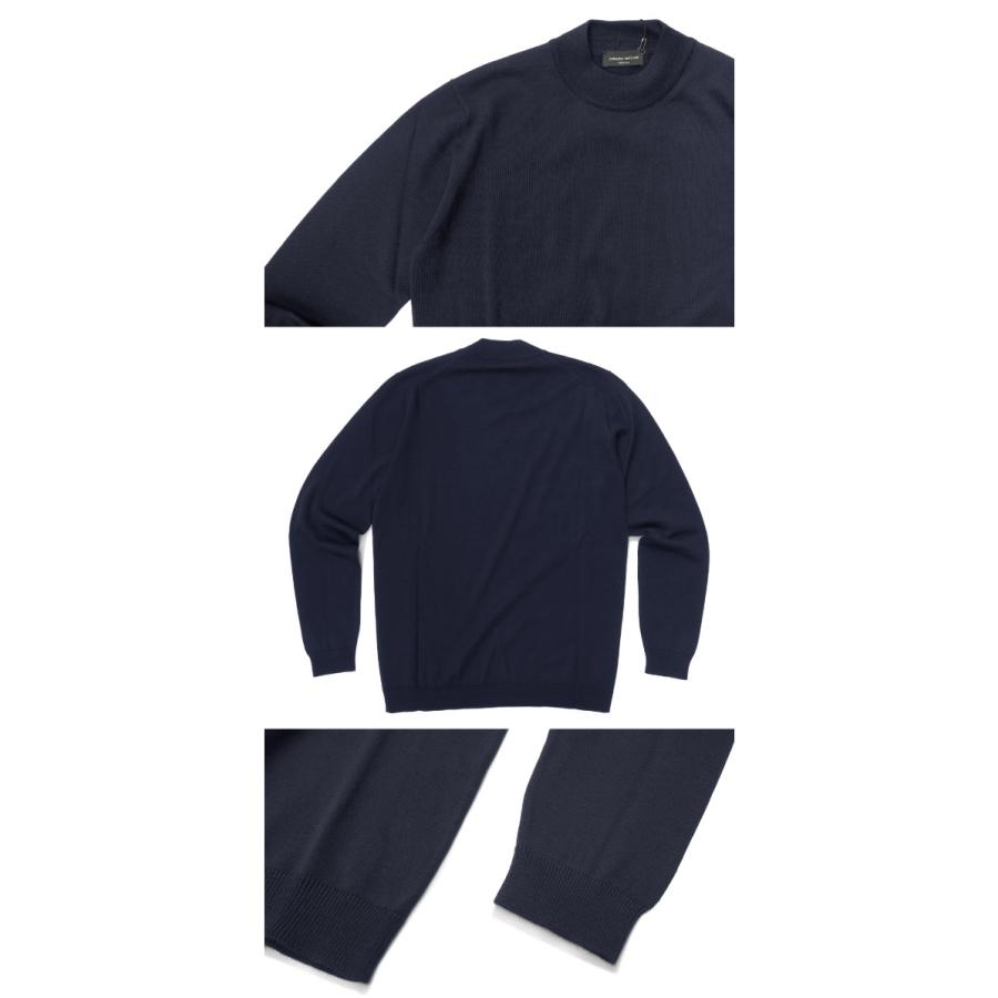 ROBERTO COLLINA（ロベルトコリーナ） メリノウール メンズ モック