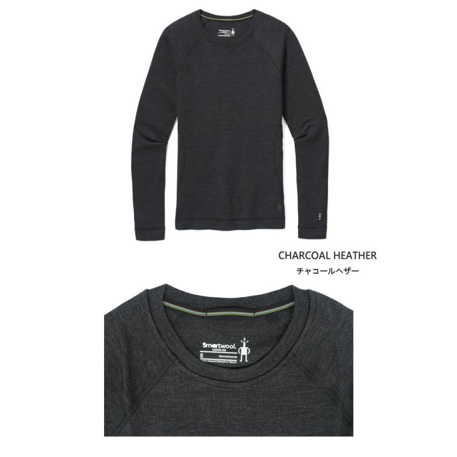 (取寄) スマートウール レディース クラシック サーマル メリノ ベース レイヤー クルー Smartwool women Classic Thermal Merino Base Layer Crew Nightfall Blue Heather スマートウール Smartwool レディースクラシック サーマルメリノベース