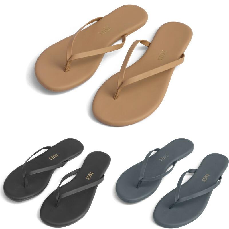 TKEES ティキーズ レザーサンダル Lily Vegan レディース リリービーガン トング ビーチサンダル ビーサン TONG SANDAL マット Nude Blue Black｜daytripper