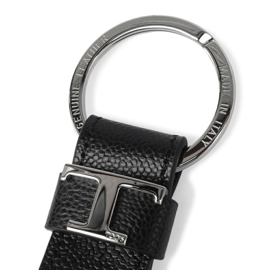 TOD'S（トッズ） タイムレスキーリング キーホルダー レザー