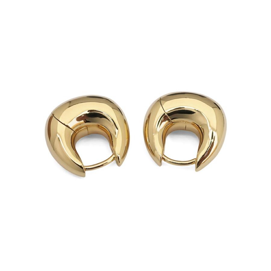 TOM WOOD トムウッド バオフープスモールピアス ゴールド Bao Hoops Small GOLD 101291 S925 イヤリングの画像