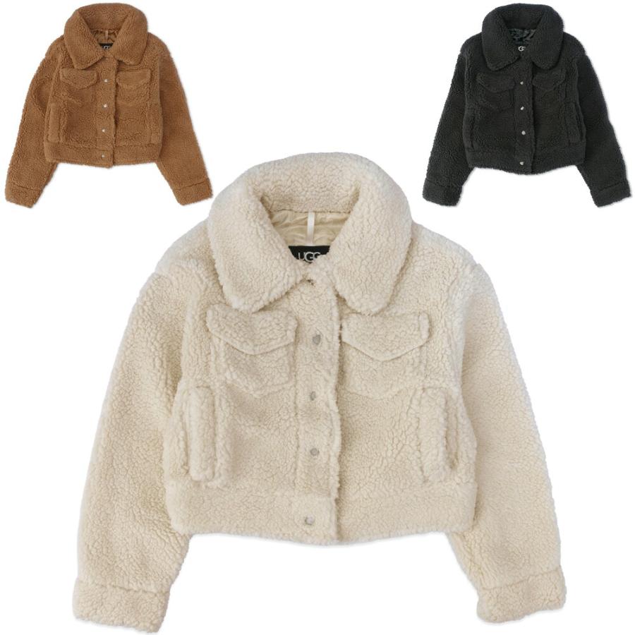 UGG アグ フランキー ショート トラッカー ジャケット レディース Frankie Short Trucker Jacket ボア モコモコ アウター 1171459 | UGG