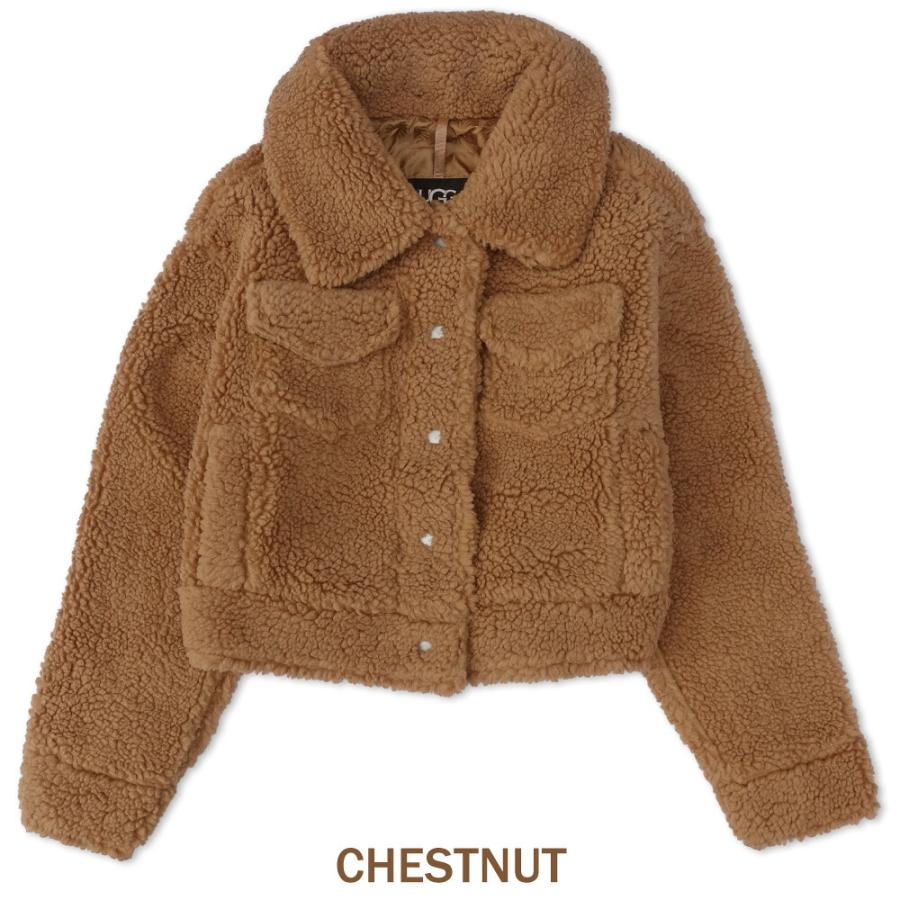 UGG アグ フランキー ショート トラッカー ジャケット レディース Frankie Short Trucker Jacket ボア モコモコ アウター 1171459 | UGG | 08