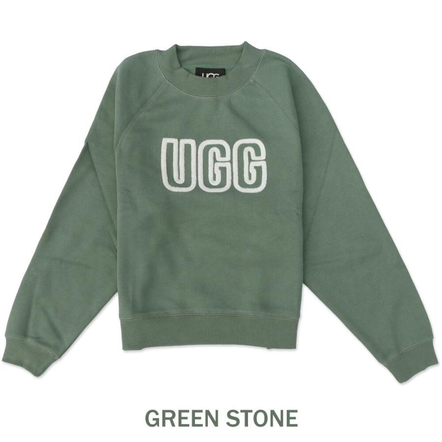 UGG（アグ） レディース ロゴクルーネック スウェットLOGO CREWNECK