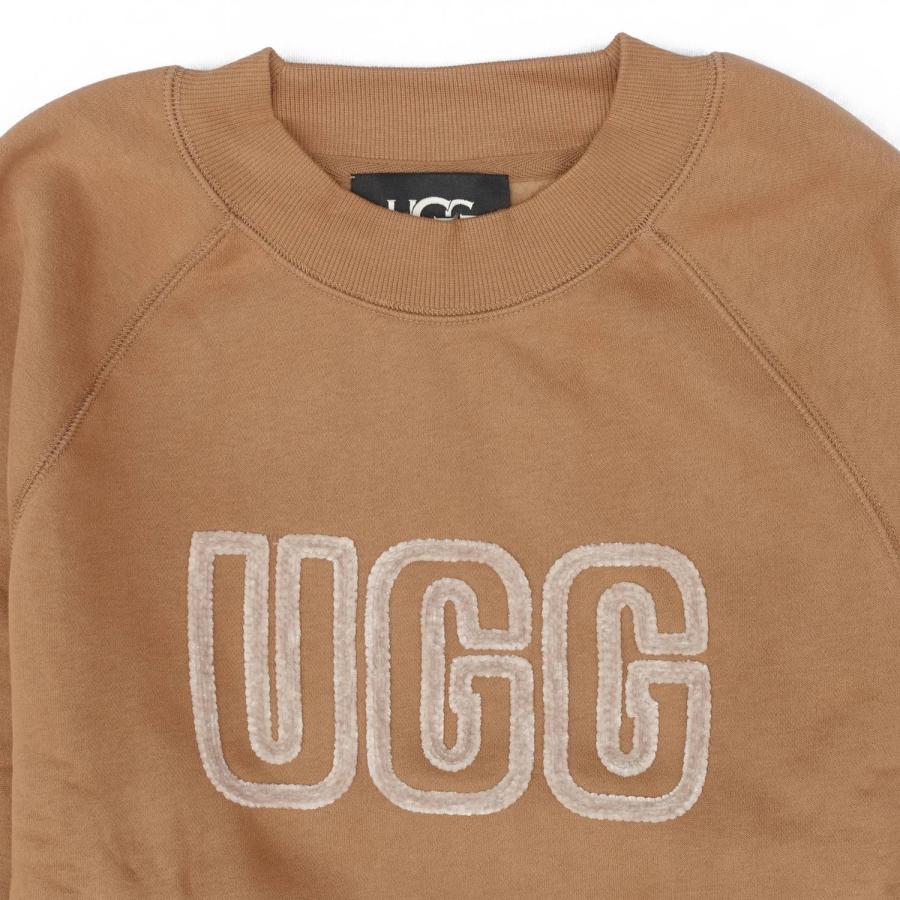UGG（アグ） レディース ロゴクルーネック スウェットLOGO CREWNECK 