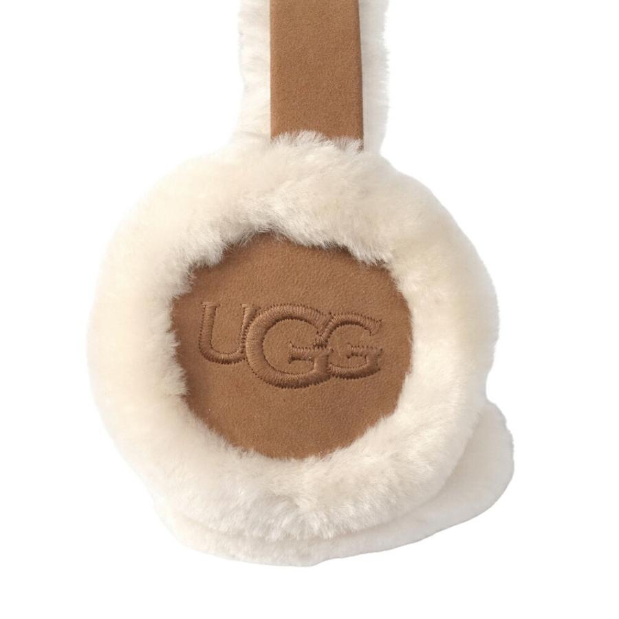 UGG（アグ） レディース シープスキン エンブロイダリー イヤーマフ W