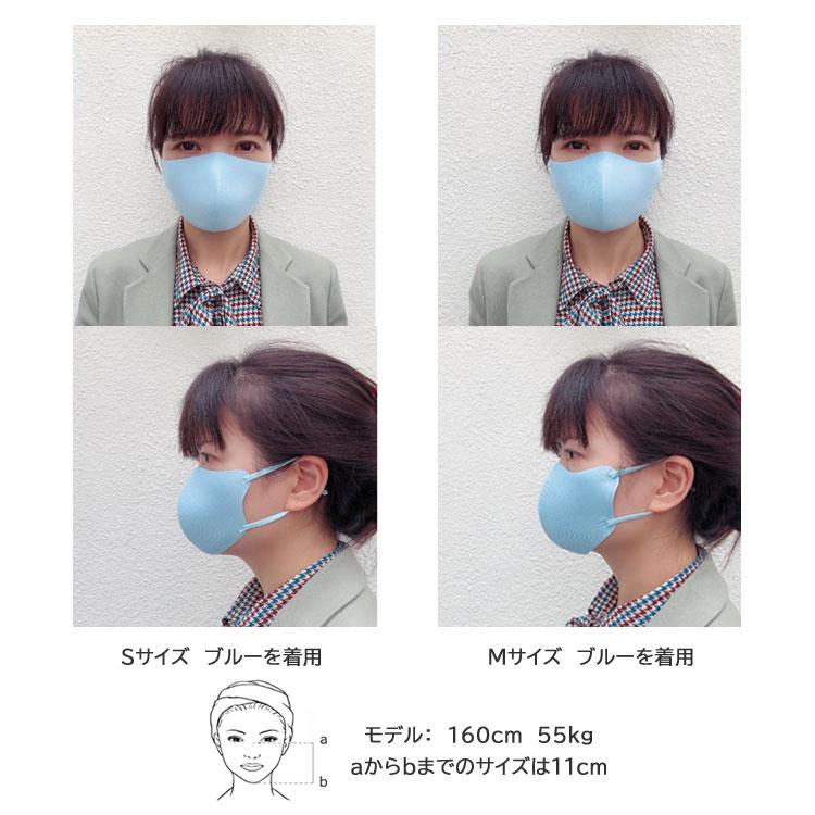 春夏秋冬】超息楽3Dマスク 1枚入x3袋男女兼用 抗菌 消臭マスク UV