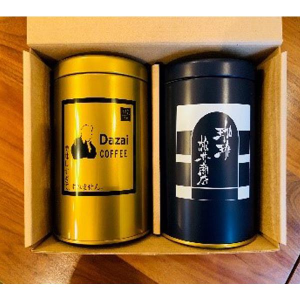Dazai coffee（金）200g（粉か豆）、松井商店特選ブレンド（青）200g（粉か豆） |  | 04
