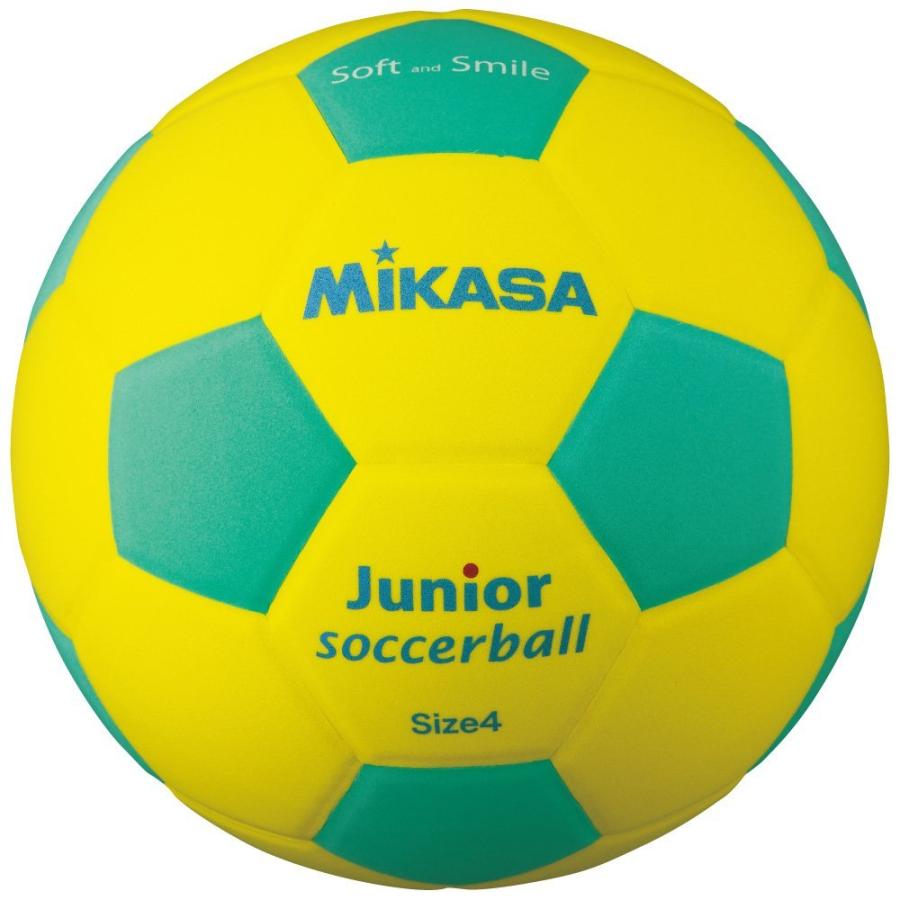 MIKASA(ミカサ)　SF4J-YLG　スマイルサッカーボール　軽量4号　約180g　メーカー取り寄せ 受注後在庫の有無連絡します｜dazzle-sp