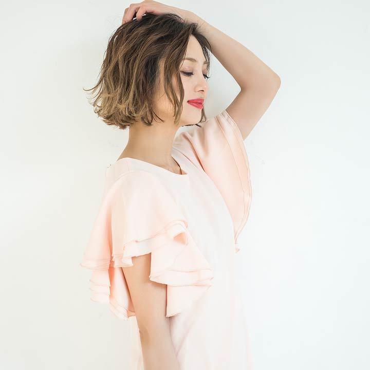 ドレス Darial 大桑マイミ シフォンフレアスリーブワンピースドレス 結婚式 二次会 パーティ レディース パーティードレス フォーマル お呼 4e7d063 Dazzy Store 通販 Yahoo ショッピング