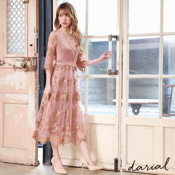 最新人気 送料無料 ドレス 結婚式 シャンデリア レース ミモレ丈 ワンピース ドレス Darial 4r Dazzy Store 通販 Yahoo ショッピング 人気ブランドを Www Ladislexia Net